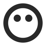 Face Without Mouth SVG Icon